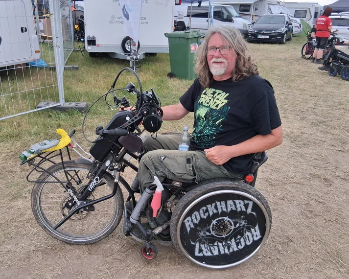 Björn Schulz - Inklusionbeauftragter des Rockharz Festival