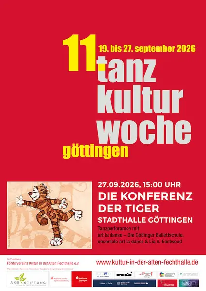 Plakat tanz kultur woche