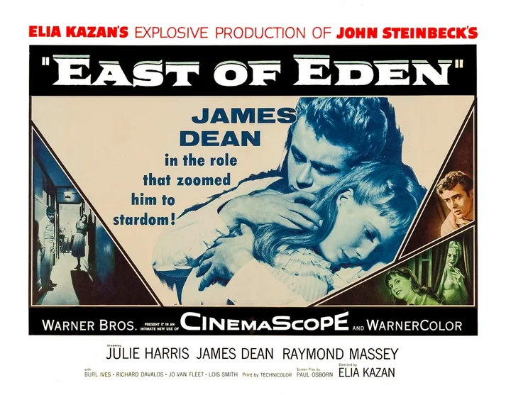 Filmplakat für Jenseits von Eden (1955)