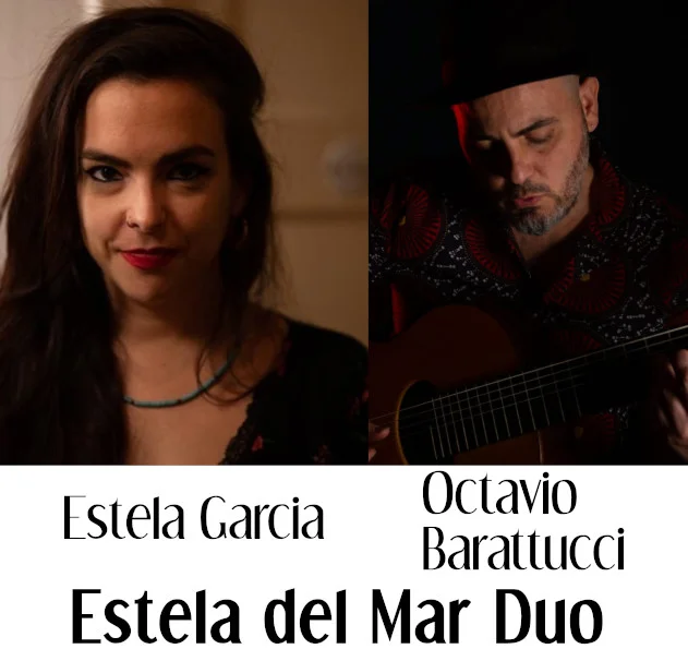 Konzertankündigung Estela del Mar Duo