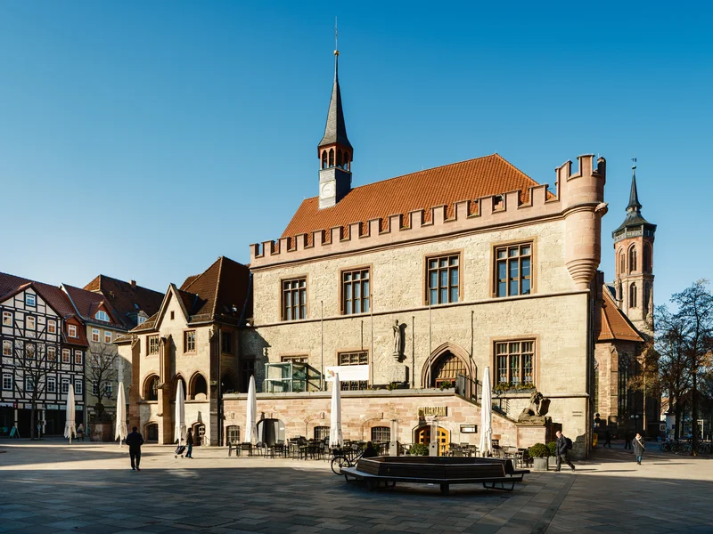 Außenaufnahme Göttingen Altes Rathaus