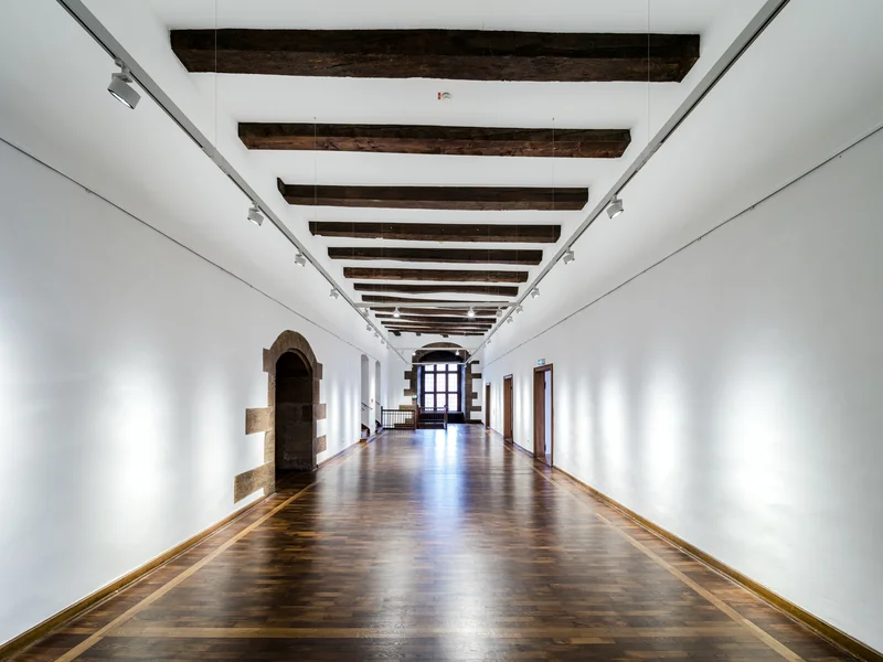 Innenaufnahme Göttingen Altes Rathaus Ausstellungsfläche