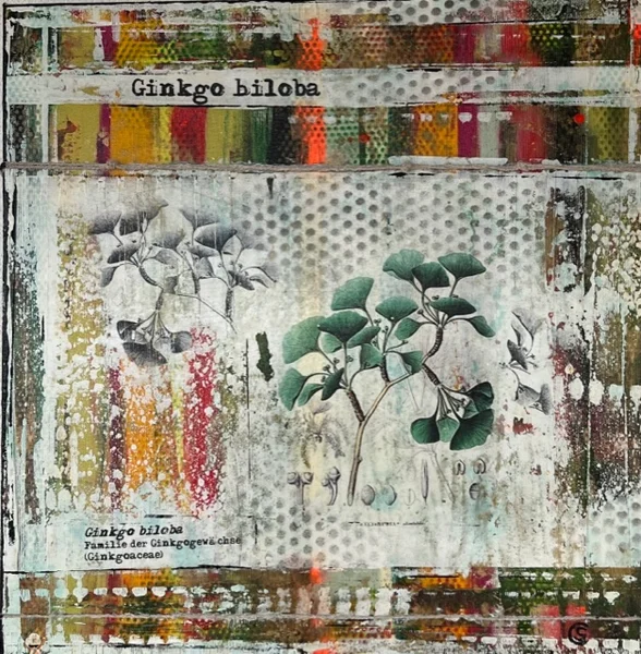 Gemälde Ginko