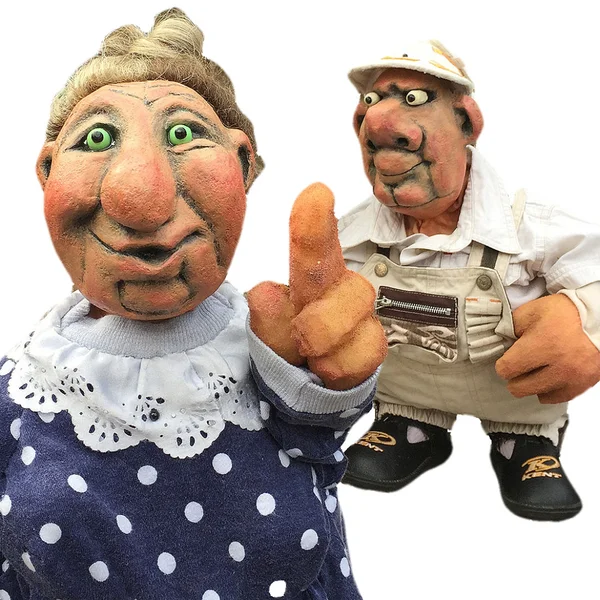 Frau Stinkefuß und Herr Brackwasser aus "Die Mülldetektive"