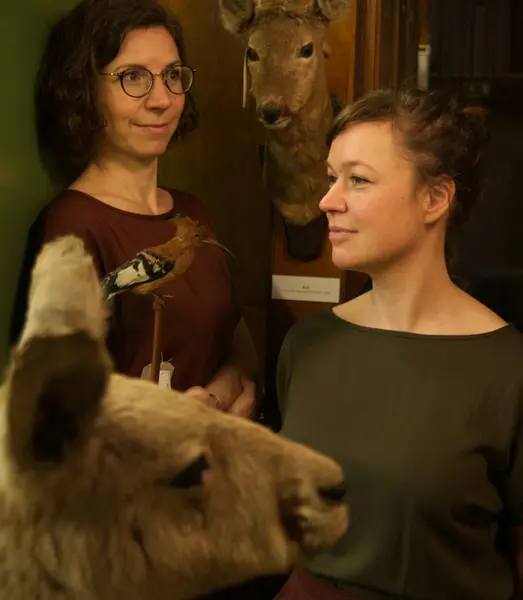 Maja Hilke und Carolin Hlusiak
