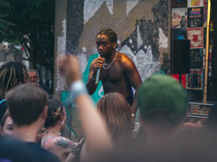 Ramzey beim 1. gut gemeint HipHop Tagesfestival 2025