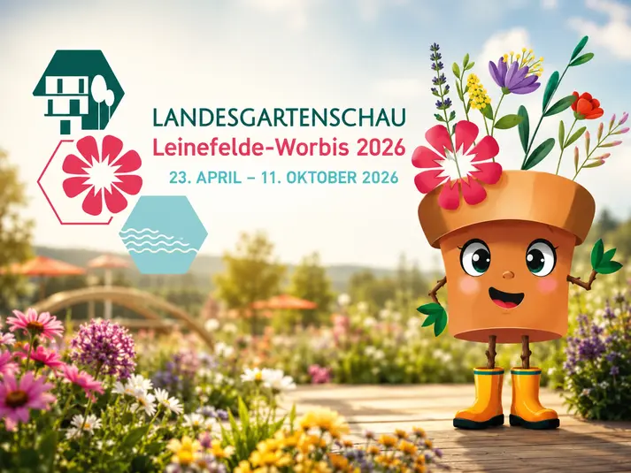 Banner Landesgartenschau Leinefelde-Worbis 2026