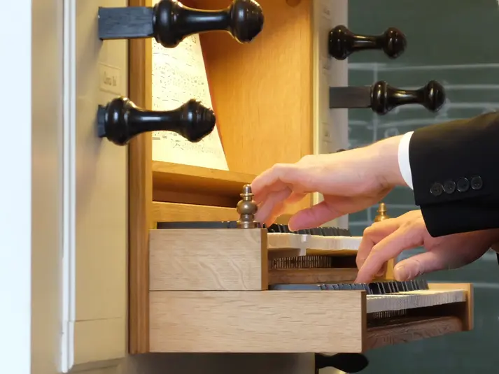 Manual Engelhardt-Orgel 