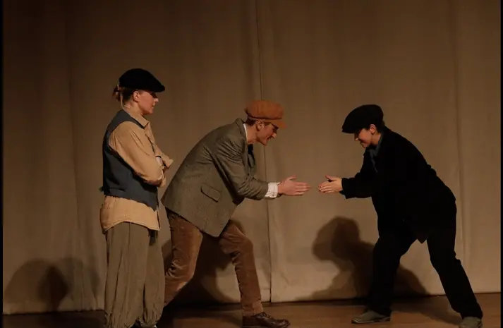 Szene aus dem Schauspiel