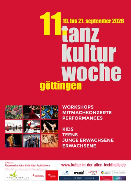 Plakat 11. Tanz-Kultur-Woche