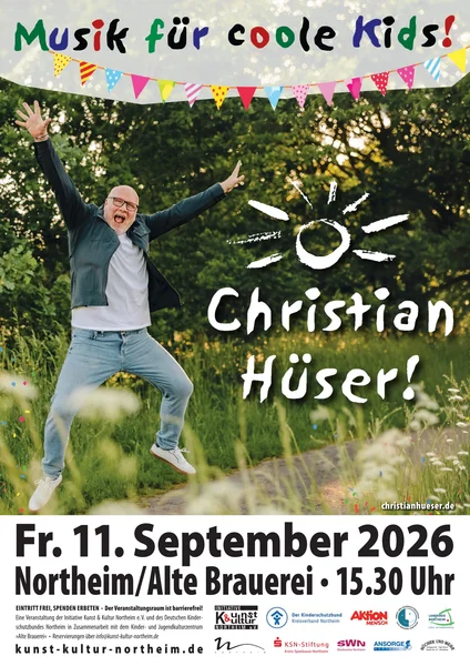 Plakat Konzert Christian Hüser