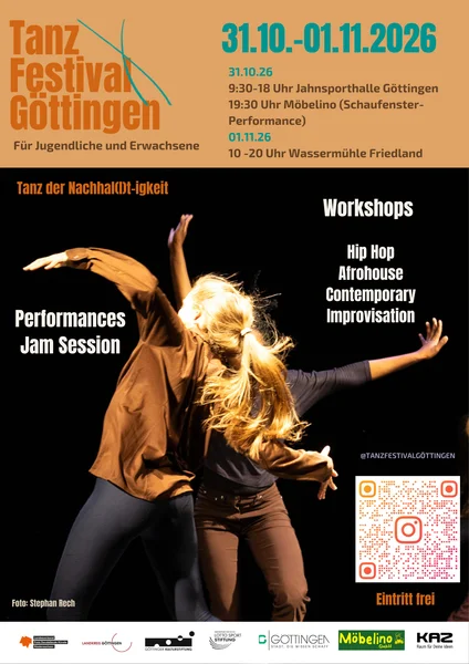 Poster Tanzfestival Göttingen 2026