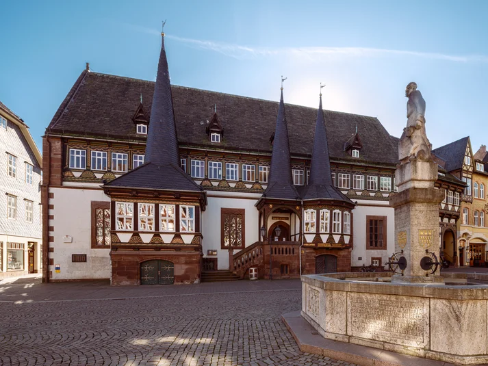 Außenansicht des Alten Rathaus in Einbeck