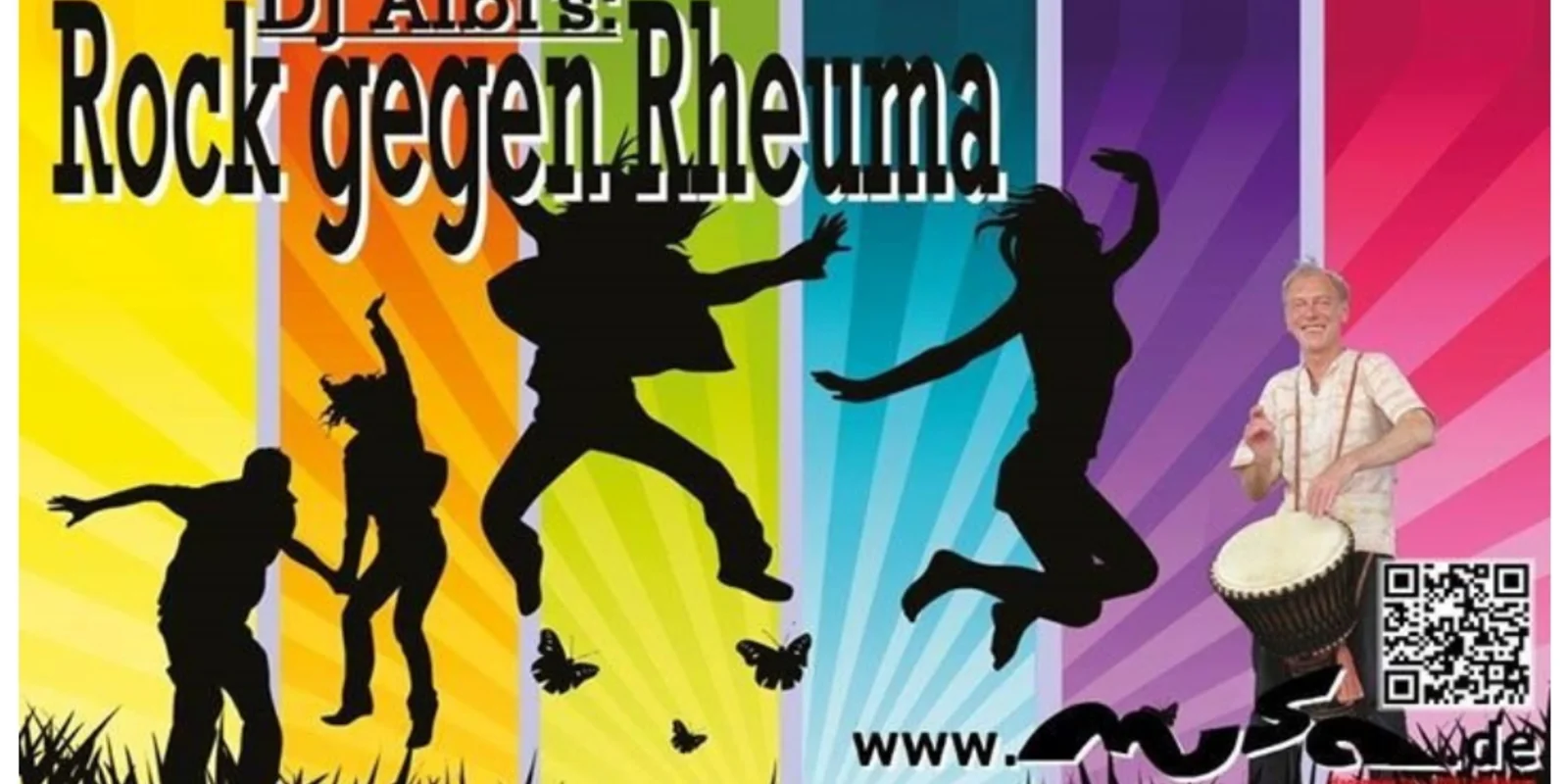 Grafik von Rock gegen Rheuma