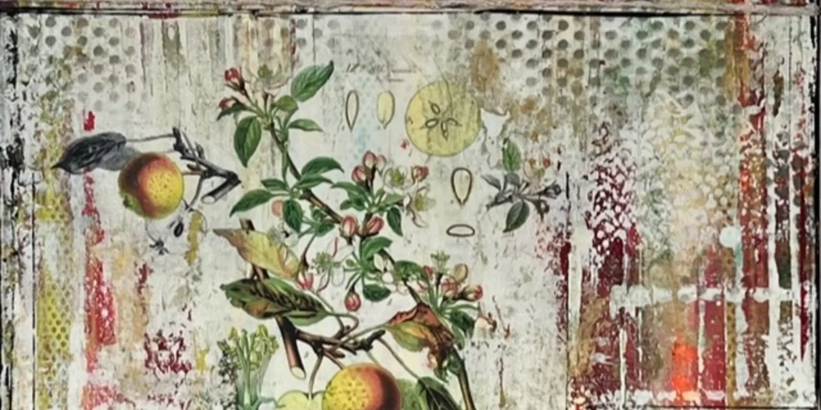 Gemälde Wildapfel