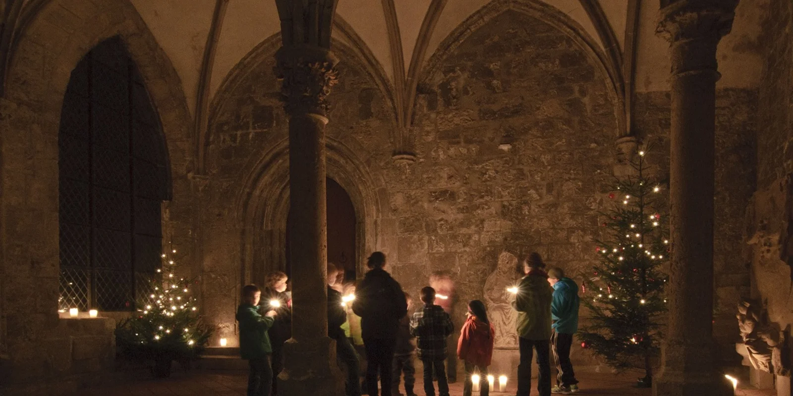 Weihnachtliche Stimmung im Kloster Walkenried