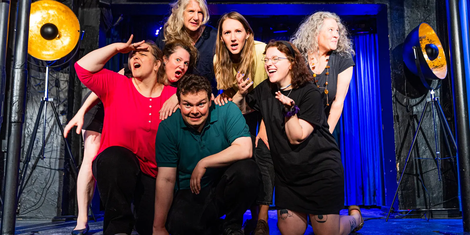 7 Improspieler des Improtheater "ImproKS"