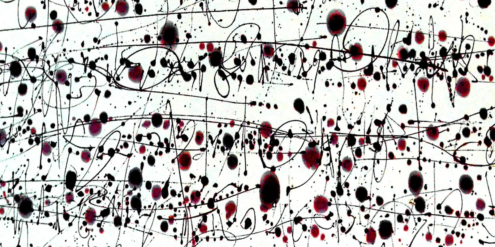 Josef Apportin, Fragment aus: Muta, 1988, Mischtechnik, 50 x 100 cm