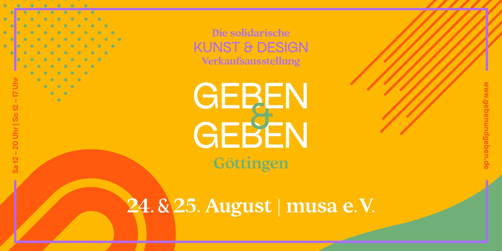 GEBEN&GEBEN Göttingen 2024 Banner