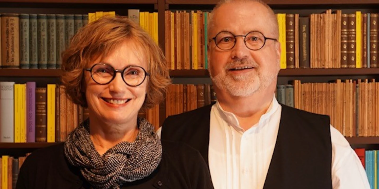 Sabine Heine und Hermann Wiedenroth lesen aus dem Briefwechsel von Gottfreid August Bürger und Elise Hahn