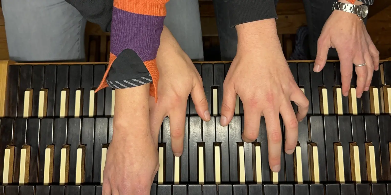 Orgel vierhändig