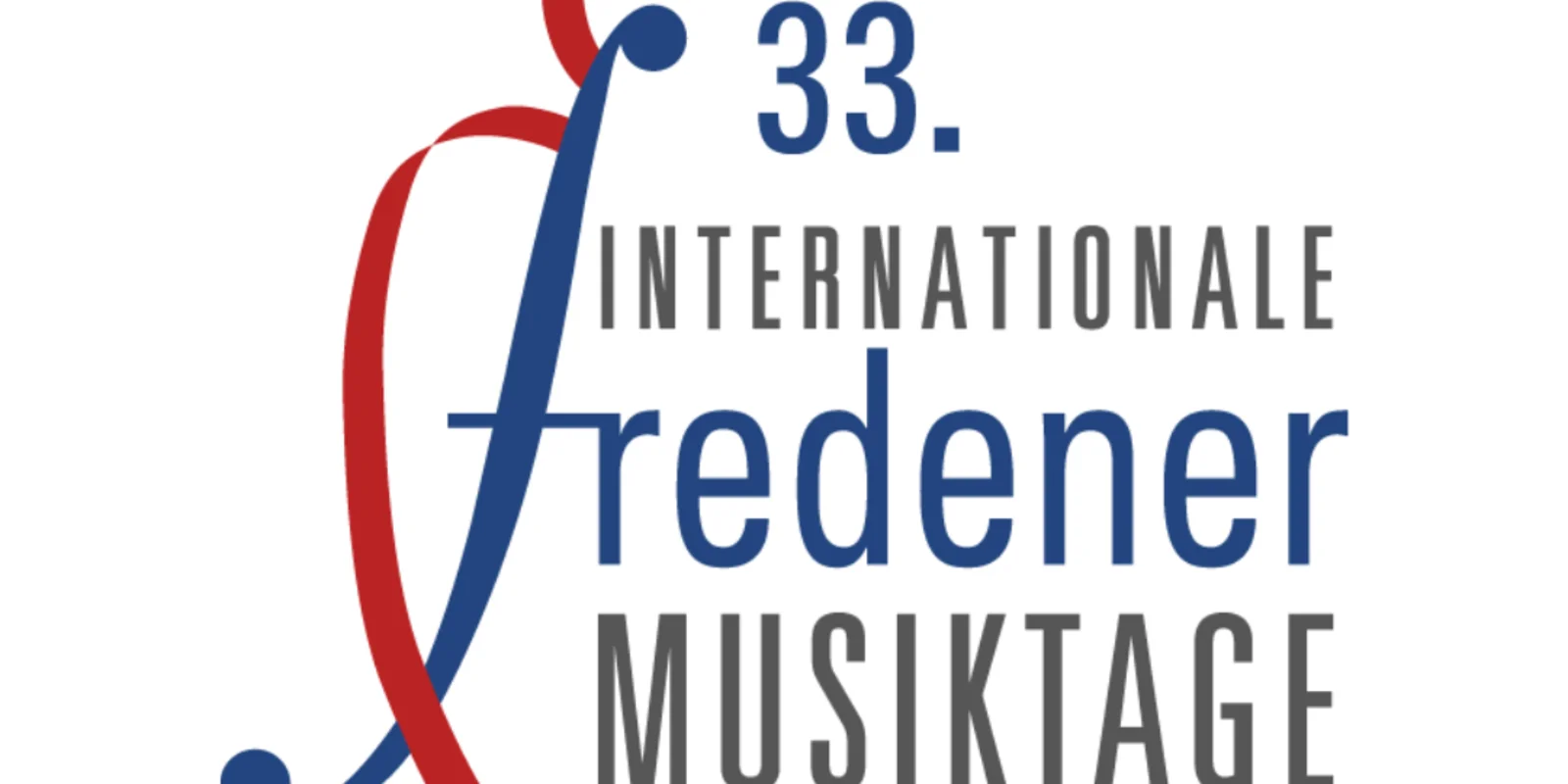 33. Internationale Fredener Musiktage Logo