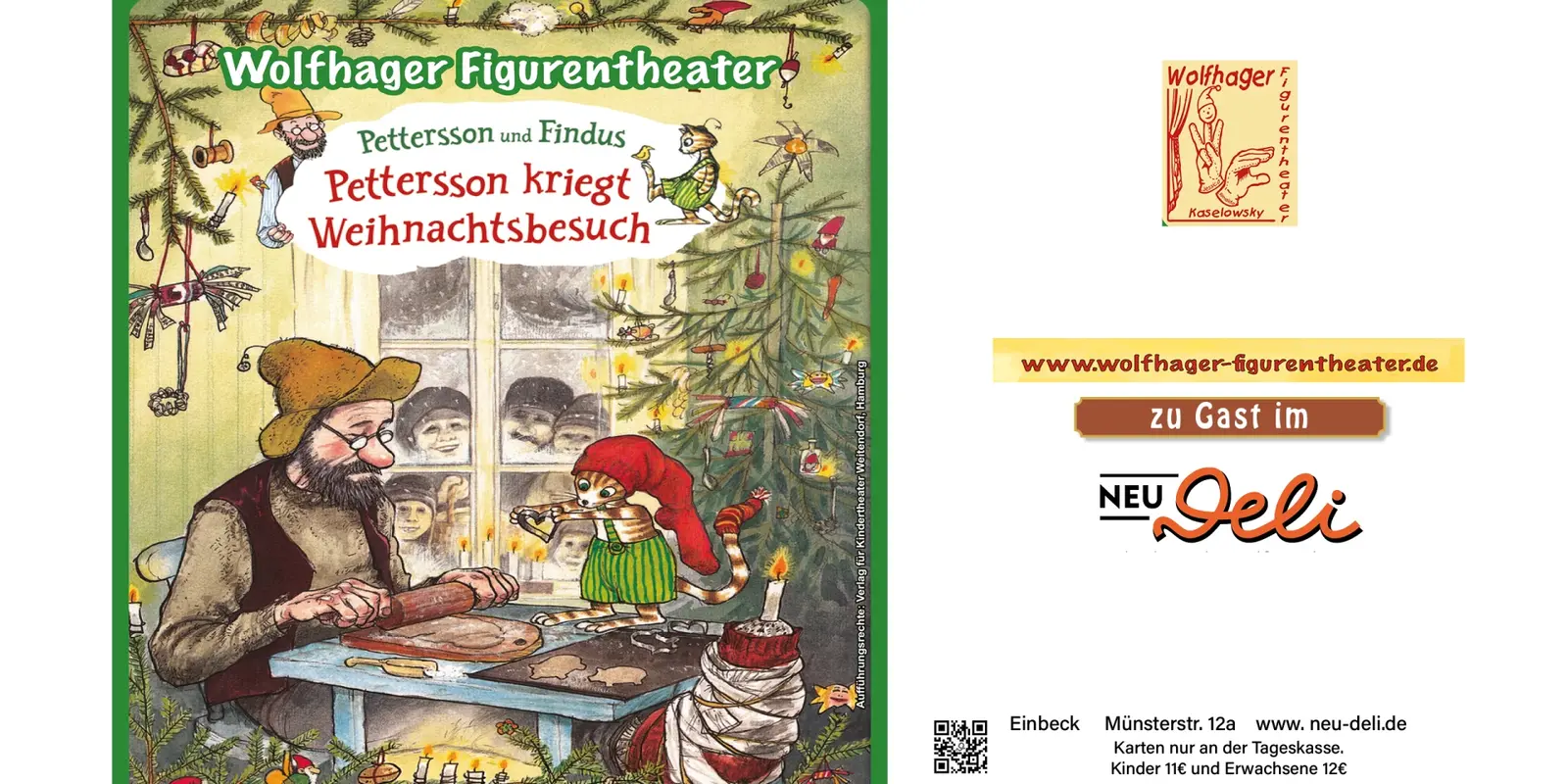 Pettersson kriegt Weihnachtsbesuch