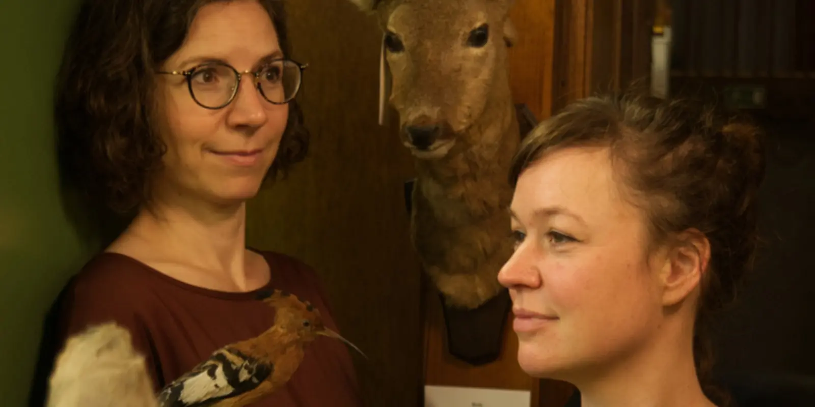 Maja Hilke und Carolin Hlusiak