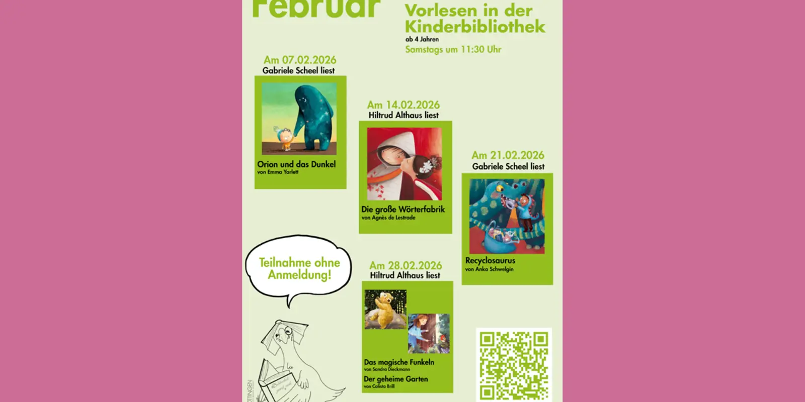 Februar Samstags