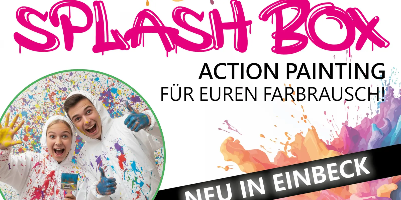 PLakat Splashbox Einbeck