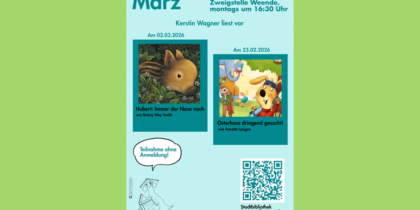 März Weende Vorlesen