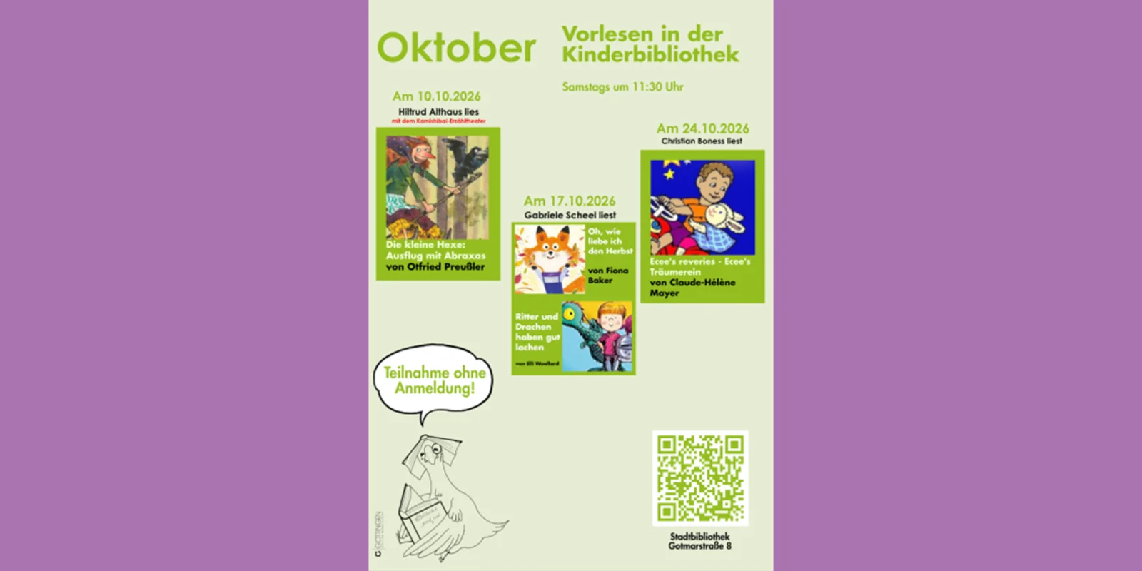 Oktober Samstags