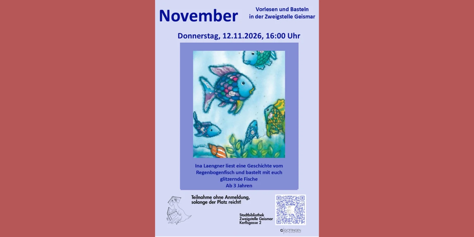 November Vorlesen basteln