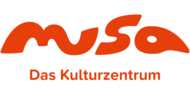 Logo musa mit Schriftzug "musa Das Kulturzentrum"