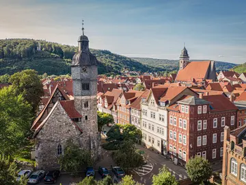 Lufbild St. Aegidien Kirche