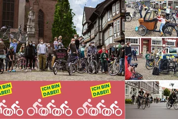 Verkehrswende_Fahrrad-Demo in Einbeck