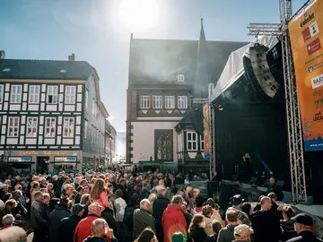 Bühne beim Eulenfest 2022