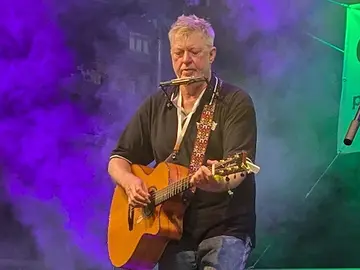 Paddy Schmidt auf der Bühne