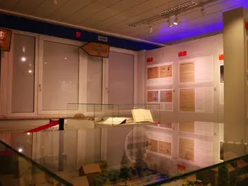 Blick in die Ausstellungsabteilung B