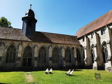 Kreuzgarten im Kloster Walkenried