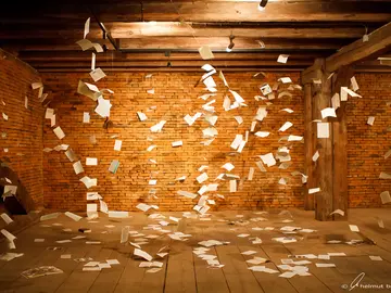 Installation 2014 Themenausstellung Münden liest ein Buch