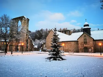 Kloster Walkenried im Schnee