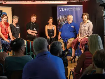 Symposiumsredner*innen 2023 auf der Bühne