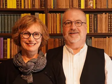 Sabine Heine und Hermann Wiedenroth lesen aus dem Briefwechsel von Gottfreid August Bürger und Elise Hahn
