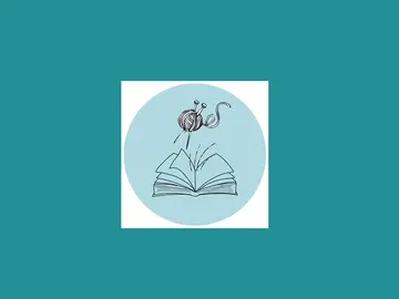 Buch und Strickzeug