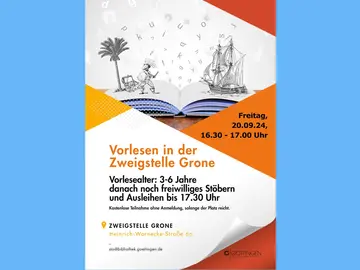 Plakat Zweigstelle Grone