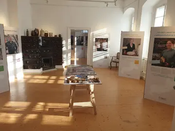 Einblick in die Ausstellung