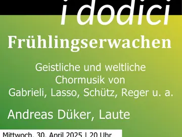 Plakat Frühlingserwachen