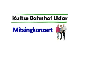 Flyer zum Mitsingkonzert von Ina, Marina und Kurt