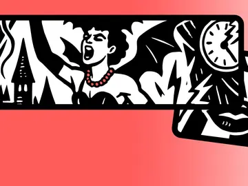Illustration zum Stück Rocky Horror Show